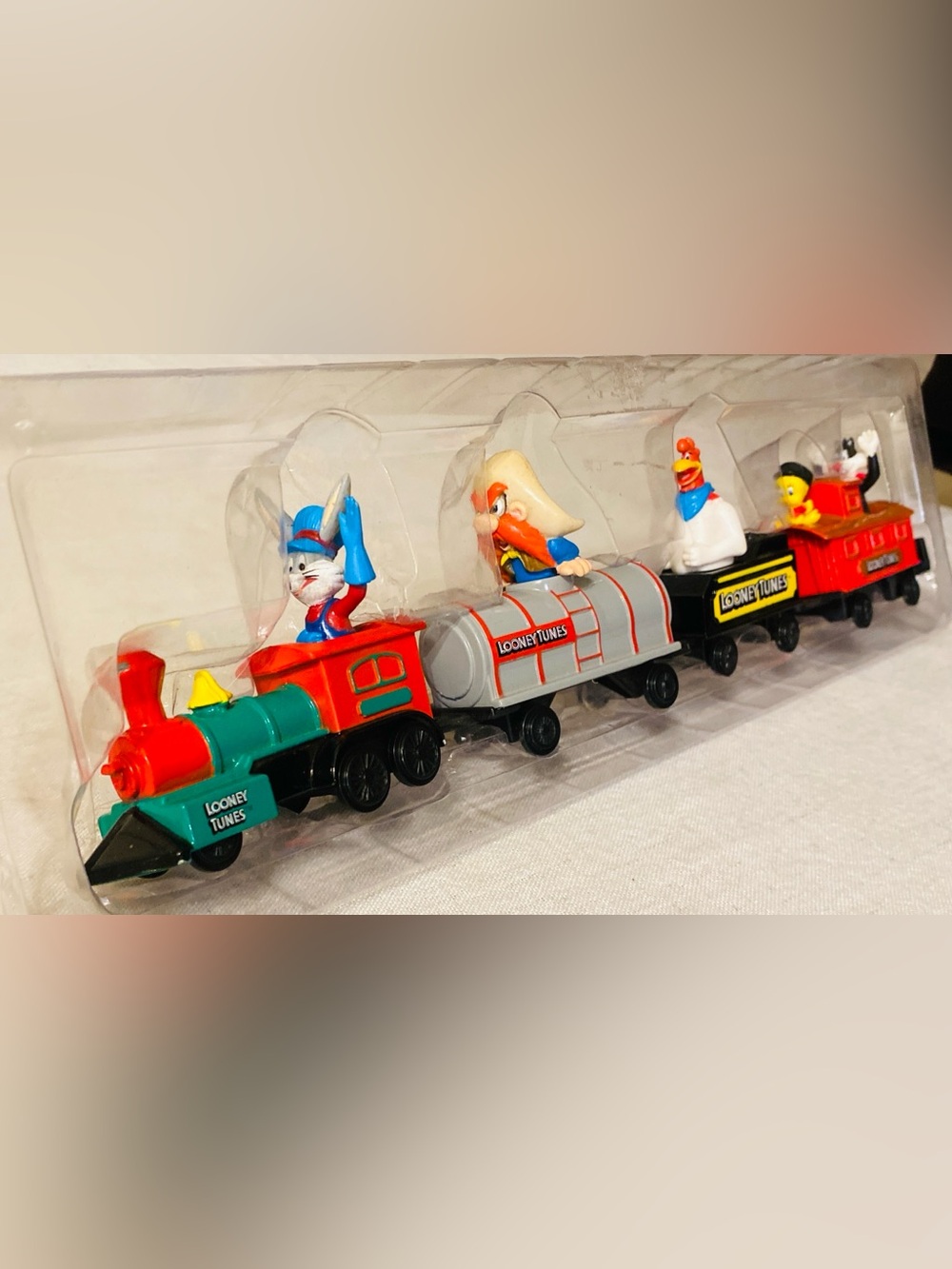 Vintage Warner Bros. Multicolor Looney Tunes Character Train Playset